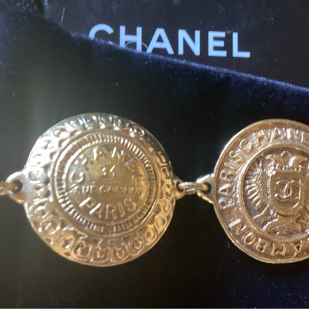 Vintage GoldTone Baroque Bracelet